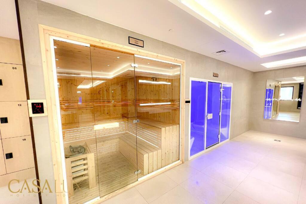 Lovely Big Studio W/ Burj Khalifa View In Downtown Dubai Exteriör bild