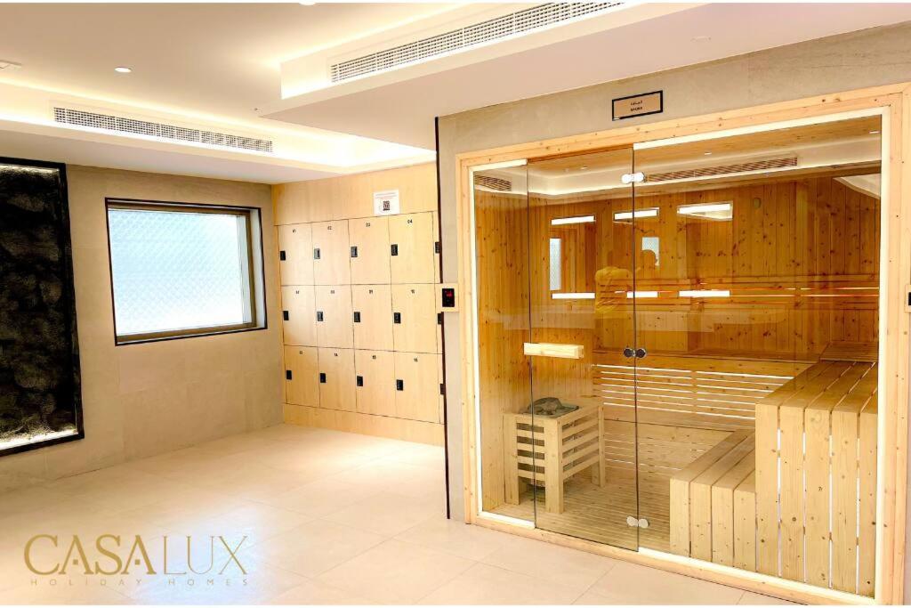 Lovely Big Studio W/ Burj Khalifa View In Downtown Dubai Exteriör bild